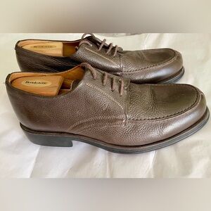 Sandro Moscolini 10 Brazil Men's Brown Leather Lace Up Dress Shoes Vinyeyard